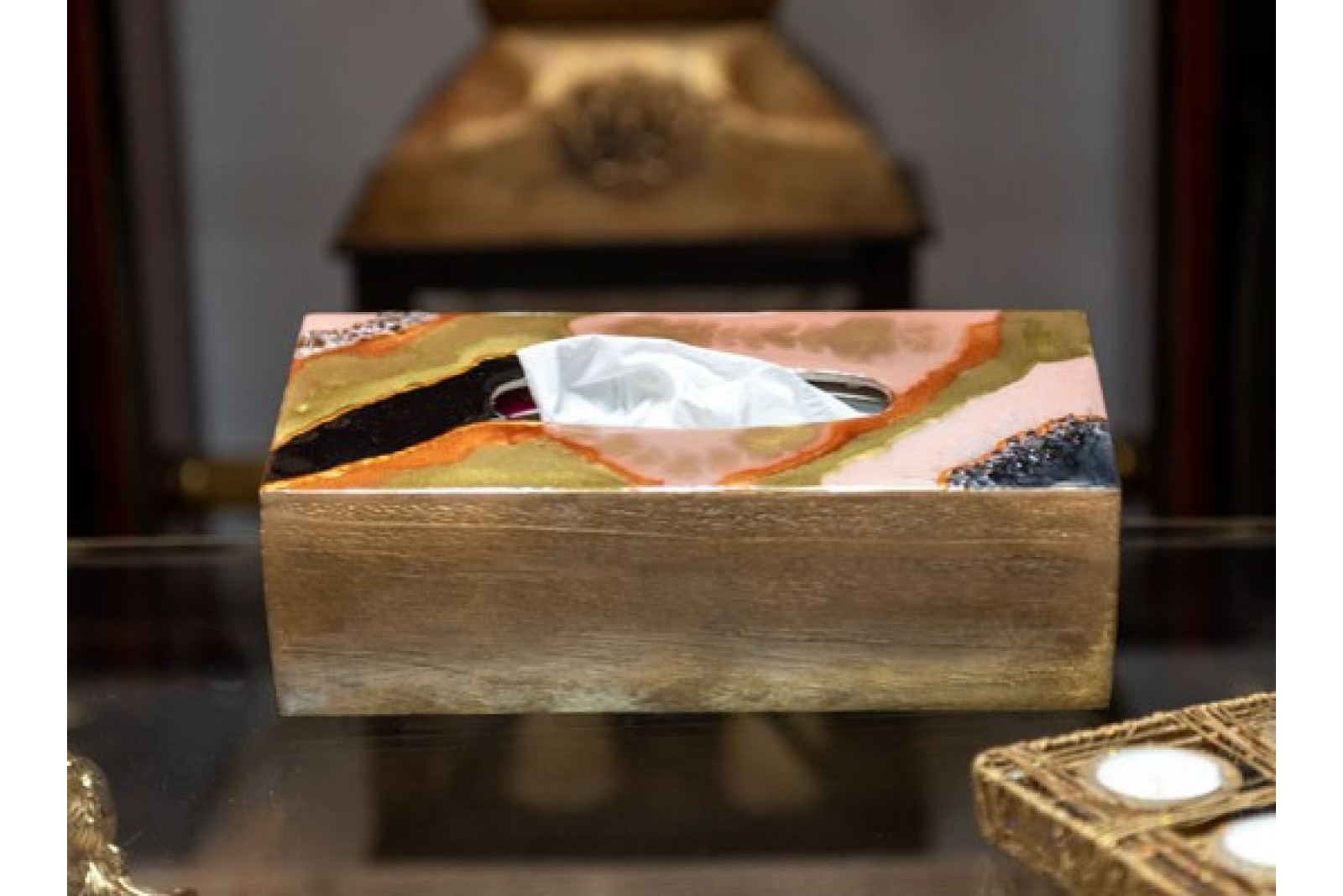 ΘΗΚΗ ΧΑΡΤΟΜΑΝΤΗΛΩΝ ΧΡΥΣΟ - ΜΠΡΟΝΖΕ