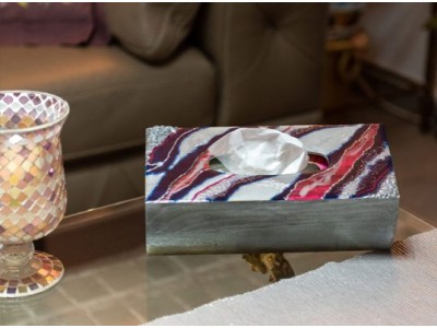 ΘΗΚΗ ΧΑΡΤΟΜΑΝΤΗΛΩΝ ΦΟΥΞΙΑ - ΜΠΛΕ